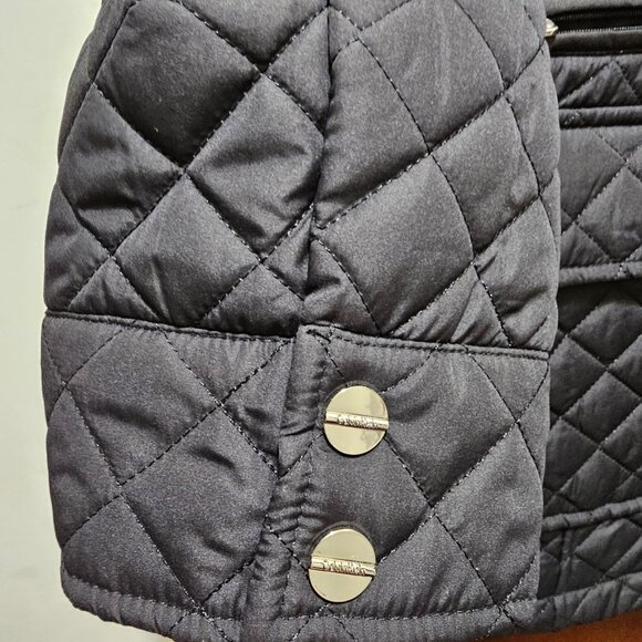 Calvin Klein Quilted Black Jacket XL Woman's - Picture 7 of 12